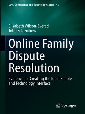 cover image of Online Family Dispute Resolution